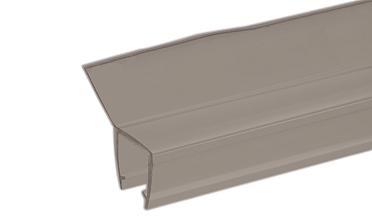 Уплотнитель для стекла 8 мм, полупрозрачный черный, 135°, стекло-стекло 2200 мм t203-2 BL купить в Симферополе