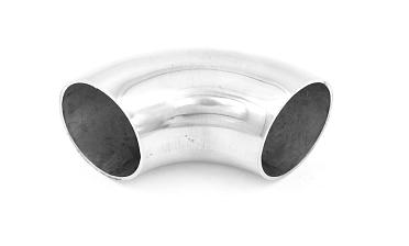 Отвод поручня под сварку Ø38.1х1.45 мм, 90°, полированный 400 Grit, (AISI 201) k095-6 купить в Симферополе