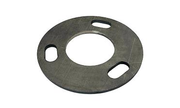 Фланец стойки 42/90 х 3 мм #200 3 отв х М10 х 20 черный металл k116-42-9 купить в Симферополе