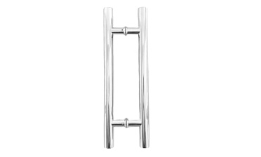Ручка для стеклянной двери рейлинг двухсторонняя для стекла 8-12 мм, 32х900х1200 мм, полировка t633-1200 PSS купить в Симферополе Ручка для стеклянной двери рейлинг двухсторонняя для стекла 8-12 мм, 32х900х1200 мм, полировка t633-1200 PSS купить в Симферополе