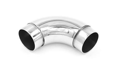 Отвод под Ø38.1 мм, литой, полированный, (AISI 304) k059 купить в Симферополе