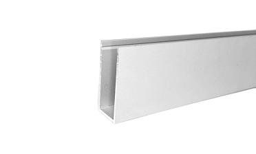 П-образный профиль 40 мм верхний, алюминиевый анодированный, длина 3000 мм т24 AL  купить в Симферополе