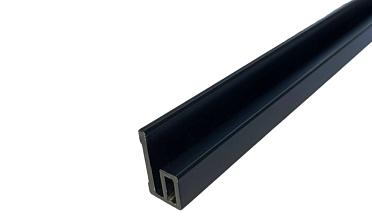 Профиль-упор для душевых, длина 2200 мм, черный t116 BL купить в Симферополе