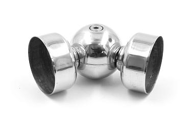 Поворот дер./пласт. поручня Ø50.8х0.8 мм, усиленный, полированная, (AISI 201) k053-6 купить в Симферополе