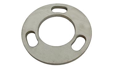 Фланец стойки 42.4/80 х 5 (4,3) х AISI 304 #200 3 отв х М10 х 20 k116-42-4 купить в Симферополе