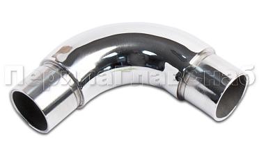 Отвод трубы Ø25.4 мм со вставками, удлиненный, полированный (AISI 304) k325-3 купить в Симферополе