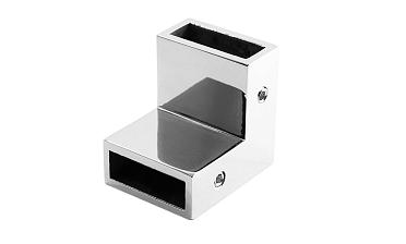 Соединитель труба-труба 90°, для трека 30х10 мм, AISI 304, полированный t460 PSS купить в Симферополе