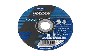 Отрезной круг 125х22х1 Нортон Вулкан Ф-0143 купить в Симферополе