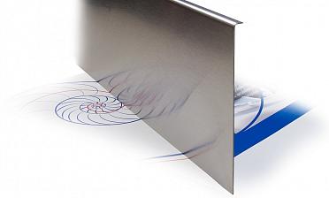 Накладка на профиль 601 (тыльная/лицевая), AISI 304 шлифованная k601-09 купить в Симферополе