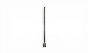 Готовая стойка Ø38,1 мм, с боковым крепежом и наконечником, высота 1150 мм, полированная (AISI 304) k704 купить в Симферополе