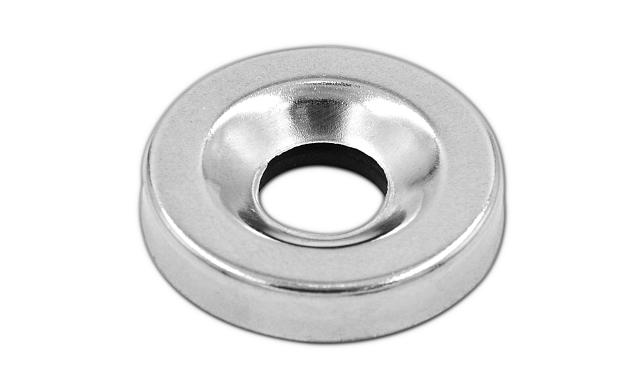 Шайба М8, штампованная, пластик, полированная, т=0.5мм, (AISI 304) k270-2