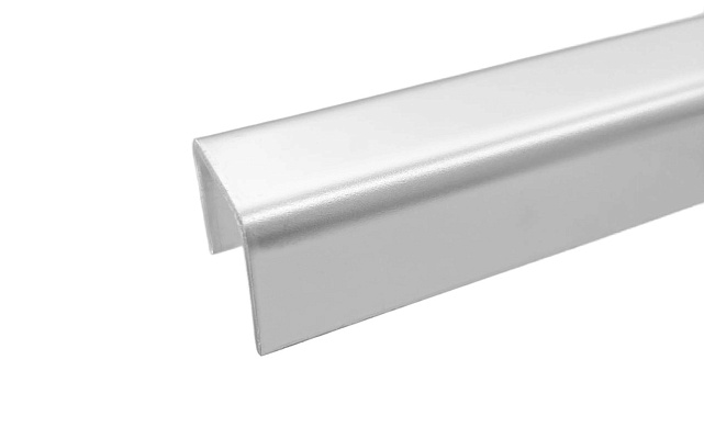 Профиль П-образный, L=2000 мм, t=1.5 мм, для стекла 16 мм, полир. (AISI 304) Ф-0457 2 Профиль П-образный, L=2000 мм, t=1.5 мм, для стекла 16 мм, полир. (AISI 304) Ф-0457 2