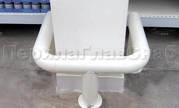 Отбойник для автомобилей из черного металла в Симферополе. Готовые проекты ПерилаГлавСнаб