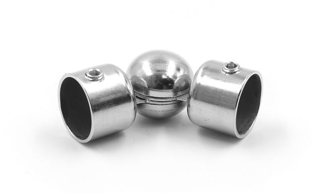 Поворот шаровый ригеля 16 мм, штампованный (AISI 304) k252