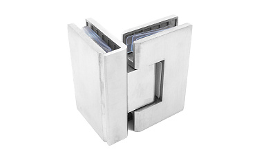 Петля для душевой стекло-стекло 90х55 мм, 90°, нержавеющая сталь AISI 304, шлифованная t304-2 SSS купить в Симферополе Петля для душевой стекло-стекло 90х55 мм, 90°, нержавеющая сталь AISI 304, шлифованная t304-2 SSS купить в Симферополе