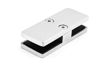 Соединитель стекол, прямой, 101х40, нержавеющая сталь AISI 304, полированная k118 купить в Симферополе