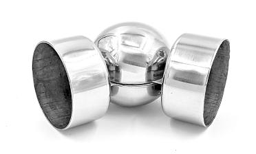 Поворот поручня, шаровый под Ø50.8х0.8 мм, полированный AISI 201 k053-7 купить в Симферополе