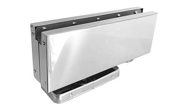 Фитинг нижний со встроенным доводчиком для стеклянной двери до 80 кг, полированный t185-2 PSS   купить в Симферополе