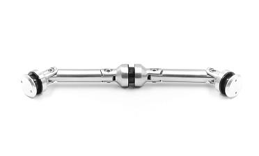 Крепление на три стекла 10-12 мм, штанга 82 мм, без зенковки tt204-82A SSS купить в Симферополе