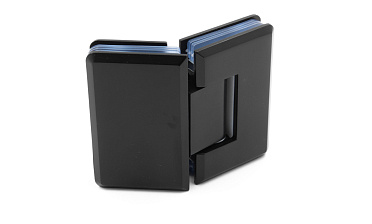 Петля для душевой стекло-стекло 90х55 мм, 135°, цинк, черный t302 BZn купить в Симферополе