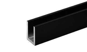 П-образный профиль 19x13, L=3000, алюминий, черный t756-2-3000 BL купить в Симферополе