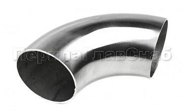 Отвод поручня под сварку для Ø50.8х1.5х145 AISI 201 #400 в упаковке по 100 шт. k021-15-100 купить в Симферополе