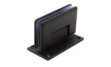 Петля для душевой кабины стена-стекло 90°, 90*55, цинк, черн. t301 BZn купить в Симферополе