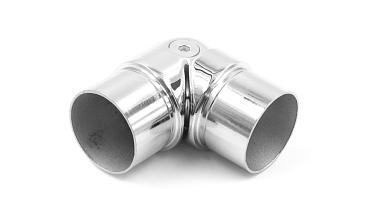 Поворот шарнирный под Ø38.1 мм, полированная, (AISI 304) k250 купить в Симферополе