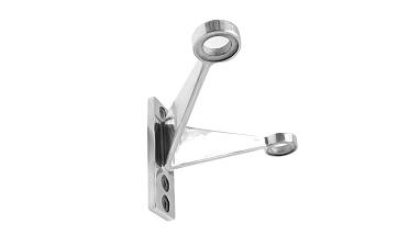 Крепление рутеля к стене, двойное, фланец с тремя отверстиями, AISI 304 k612-2 купить в Симферополе