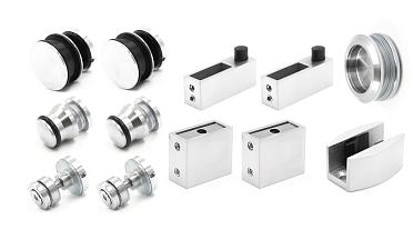 Комплект раздвижной системы для душевой, AISI 304, шлифованный t401 SSS купить в Симферополе