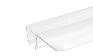 Уплотнитель для стекла в душевую кабину 8 мм, стекло-стекло 2200 мм t215 купить в Симферополе