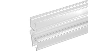 Уплотнитель для стекла в душевую кабину стекло-стекло 8мм зиг-заг 2,2 м t227 купить в Симферополе