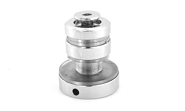 Крепление трека 30х10 к стеклу, AISI 304 полированная t449 PSS купить в Симферополе