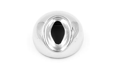 Наконечник штампованный (СПС) косой 30° на трубу Ø50.8 мм, для поручня Ø50.8 мм, полированный, нержавеющий, AISI 304, 600Grit, k073 купить в Симферополе