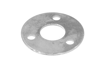 Фланец стойки большой 32/81 х 3 мм, 3 отв х М10 х 20, черный металл k116-32-9 купить в Симферополе