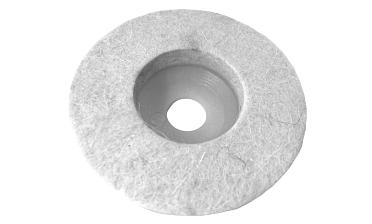 k427-4 войлок белый Ø85х8 мм очищенный, для тонкой полировки 11 000 rpm, Premium купить в Симферополе