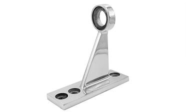 Крепление козырька к стойке алюминиевого фасада, AISI 304, литое , полированное, k611 купить в Симферополе