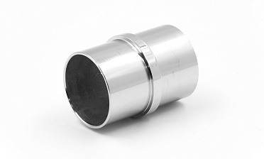 Соединитель трубы Ø38.1 с насечками, полированный, (AISI 316) k086-3 купить в Симферополе