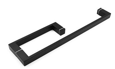 Ручка полотенцесушитель 25*10*200*450, черная t625 Bl купить в Симферополе