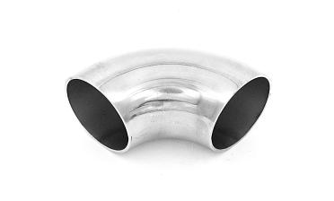 Отвод поручня Ø42.4х90х1.45 мм, 90°, полированный 400 Grit (AISI 201) k346-5 купить в Симферополе