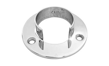 Фланец для трубы Ø48.3 мм, под 3 самореза 6.8 мм, литой, полированный, (AISI 304) k238-3 купить в Симферополе