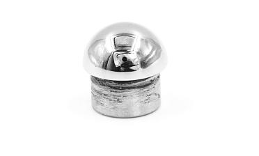 Заглушка для трубы Ø16 мм литая сферическая полированная (AISI 304) k264 купить в Симферополе