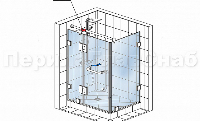 Соединитель-тройник для трубы 19 мм латунь-хром, полированный t902 PC 2 Соединитель-тройник для трубы 19 мм латунь-хром, полированный t902 PC 2