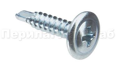 Саморез с пресс-шайбой и сверлом 4,2х19 мм, оцинковка М-3307 купить в Симферополе