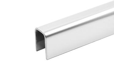 Профиль П-образный, L=2500 мм, t=1 мм, для стекла 8 мм, полир. (AISI 304) t115 PSS купить в Симферополе