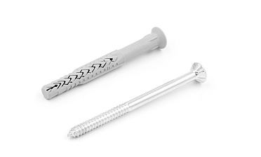 Дюбель с шурупом SXRL потай. 14х140 мм Фk601-21 купить в Симферополе Дюбель с шурупом SXRL потай. 14х140 мм Фk601-21 купить в Симферополе