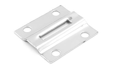 Боковой крепеж стойки под Ø38.1 мм, полированный (AISI 316) k056-2 купить в Симферополе