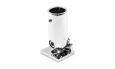 Соединитель труба-стена 19 мм, шарнирный, латунь, полированная t916 PС купить в Симферополе