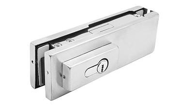 Замок для стеклянной двери центральный с прямоугольным ригелем, шлифованный, вырез 13 t152 SSS купить в Симферополе