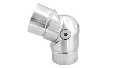 Поворот литой, внутренний, шарнирный, под Ø50.8х1.5 мм, шлифованный, AISI 304 Фk011-6 купить в Симферополе